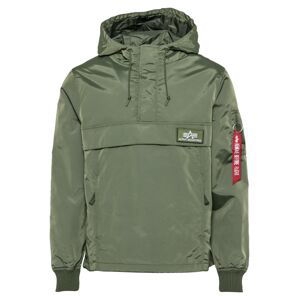 ALPHA INDUSTRIES Přechodná bunda 'TT Anorak LW'  zelená