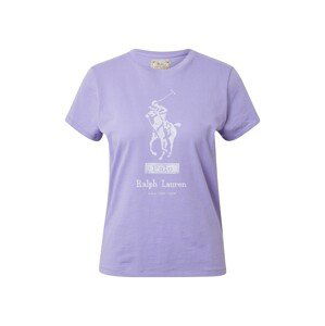 Polo Ralph Lauren Tričko  fialová / bílá