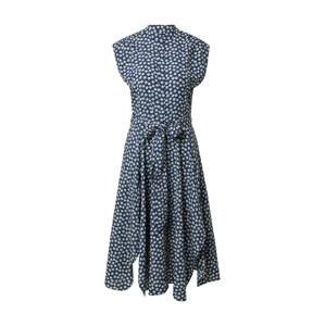 Lauren Ralph Lauren Košilové šaty 'KRUTIE'  námořnická modř / královská modrá / bílá
