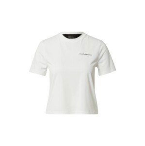 PEAK PERFORMANCE Funkční tričko 'Alum Light'  bílá / černá