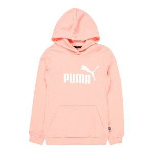 PUMA Mikina  meruňková / bílá