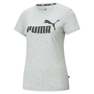 PUMA Funkční tričko  šedý melír / černá