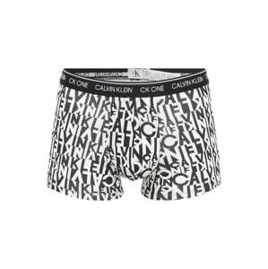 Calvin Klein Underwear Boxerky 'CK One '  černá / bílá