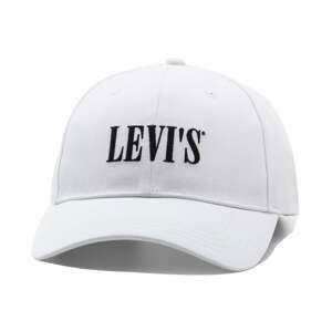 LEVI'S Kšiltovka  bílá / černá