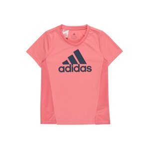 ADIDAS PERFORMANCE Funkční tričko  tmavě modrá / růžová