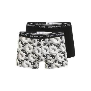 Calvin Klein Underwear Boxerky  černá / bílá / kouřově šedá