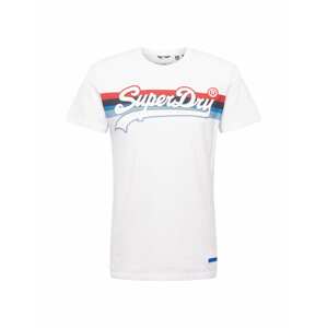 Superdry Tričko 'Cali'  bílá / mix barev