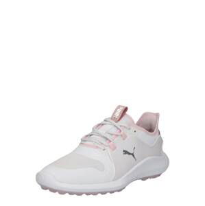 PUMA Sportovní boty  bílá / růžová / stříbrná