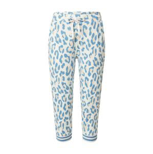 Mey Pyžamové kalhoty  kouřově modrá / bílá / krémová