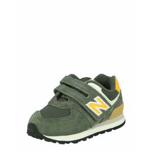 new balance Tenisky '574'  zelená / bílá / žlutá