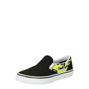 VANS Tenisky 'UY Classics Slip-On'  černá / žlutá / bílá / kiwi