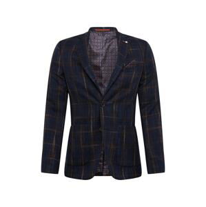 BURTON MENSWEAR LONDON Sako 'NAVY MULTI CHECK'  námořnická modř