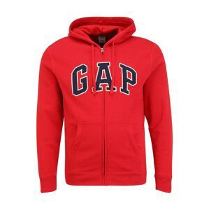 GAP Sweatjacke  červená / bílá / námořnická modř