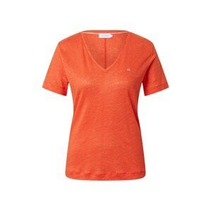 Calvin Klein T-Shirt  oranžový melír