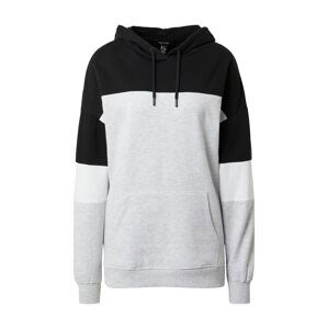 NEW LOOK Mikina 'COLOUR BLOCK HOODIE'  černá