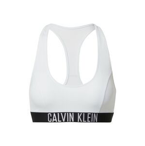 Calvin Klein Swimwear Horní díl plavek  černá / bílá