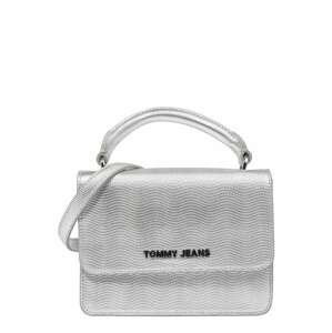 Tommy Jeans Taška přes rameno 'FEMME'  stříbrná
