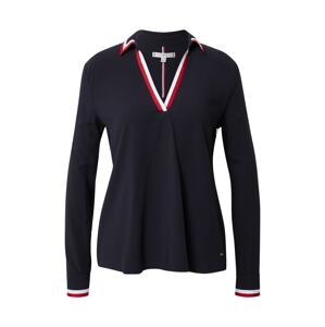 TOMMY HILFIGER Halenka  tmavě modrá / bílá / červená