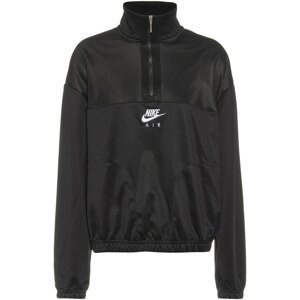 Nike Sportswear Mikina  černá / bílá / světle šedá