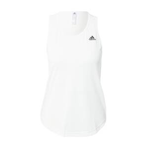 ADIDAS PERFORMANCE Sportovní top  bílá / černá