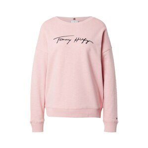 TOMMY HILFIGER Mikina 'TOMMY HILFIGER X ABOUT YOU ORGANIC SLUB COTTON'  pink