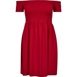 Urban Classics Letní šaty  ohnivá červená