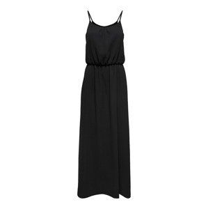 ONLY Šaty 'ONLNOVA LUX STRAP MAXI DRESS SOL. WVN 5'  černá