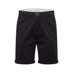 JACK & JONES Chino kalhoty 'DAVE'  černá