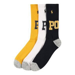 POLO RALPH LAUREN Ponožky  bílá / námořnická modř / zlatě žlutá / šedá