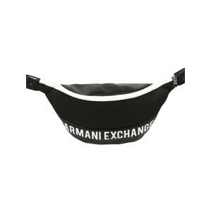 ARMANI EXCHANGE Ledvinka  bílá / černá