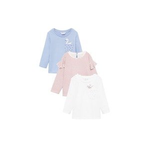 MANGO KIDS Tričko 'Marinap-i'  modrá / pink / bílá