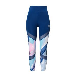 BIDI BADU Sportovní kalhoty 'Baina'  modrá / světlemodrá / bílá / růžová