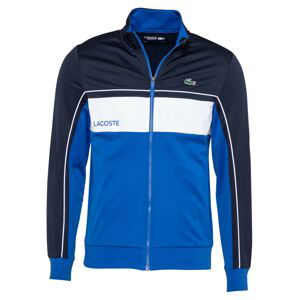 Lacoste Sport Sportovní mikina s kapucí  bílá / námořnická modř / modrá