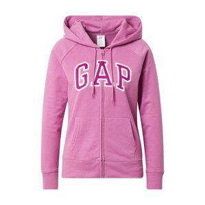 GAP Mikina s kapucí  pink / tmavě růžová / bílá