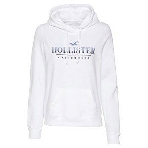 HOLLISTER Mikina  bílá / černá