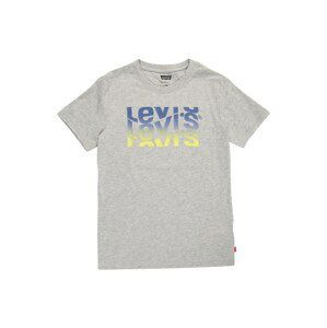 LEVI'S Tričko  námořnická modř / žlutá / šedý melír