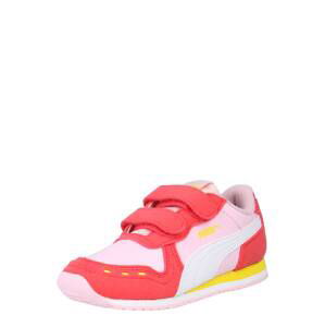 PUMA Tenisky 'Cabana Racer'  bílá / pink / korálová