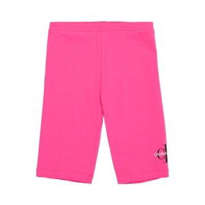 Calvin Klein Jeans Kalhoty  pink / bílá / černá