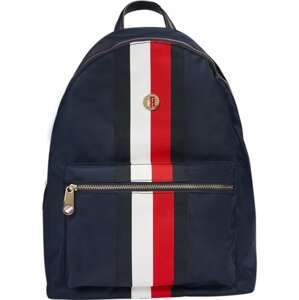 TOMMY HILFIGER Batoh 'Poppy'  tmavě modrá / červená / bílá