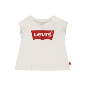 LEVI'S Tričko  bílá / červená