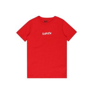 LEVI'S Tričko  červená / bílá