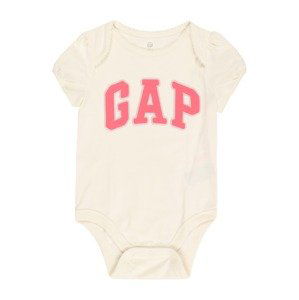 GAP Dupačky/body  offwhite / pink / bílá