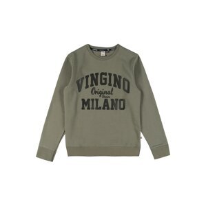 VINGINO Mikina  khaki / černá