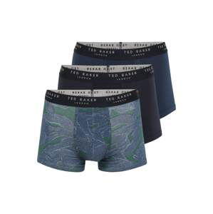 Ted Baker Boxerky ' 3-Pack Men's World '  modrá