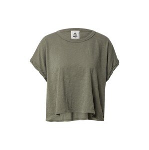 Free People Tričko 'YOU ROCK'  khaki