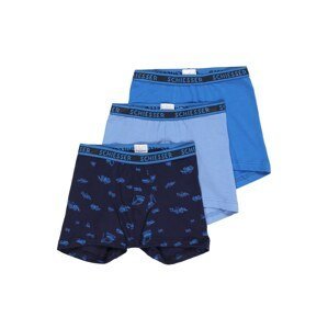 SCHIESSER Spodní prádlo ' 3er-Pack Basic Kids '  tmavě modrá / modrá / světlemodrá