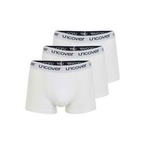uncover by SCHIESSER Boxerky '3-Pack Uncover'  bílá