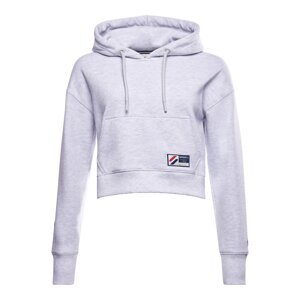 Superdry Mikina  světlemodrá / námořnická modř / červená