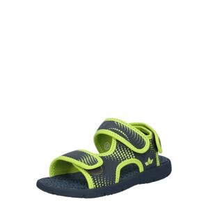 LICO Plážová/koupací obuv 'ARCHIE'  marine modrá / kiwi