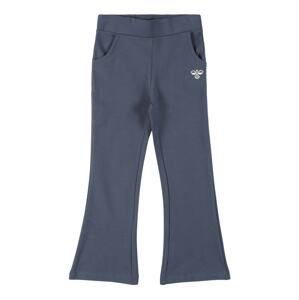 Hummel Sportovní kalhoty 'EMMA'  chladná modrá / bílá / šedá